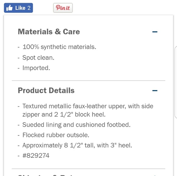 Gold Boots - Picture 4 of 4